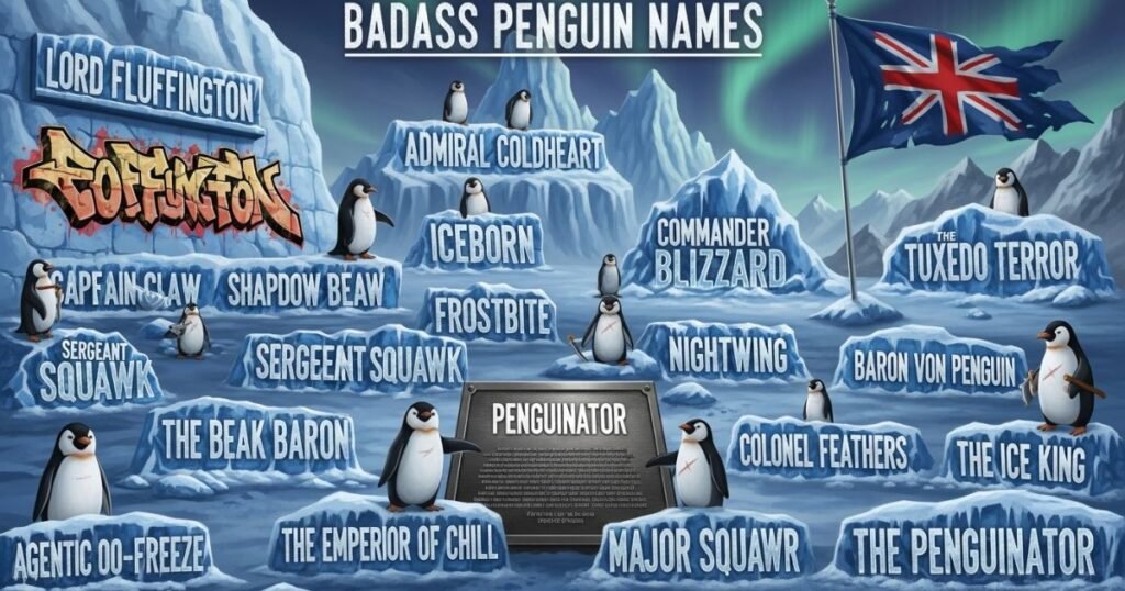 Baddas Penguin Names