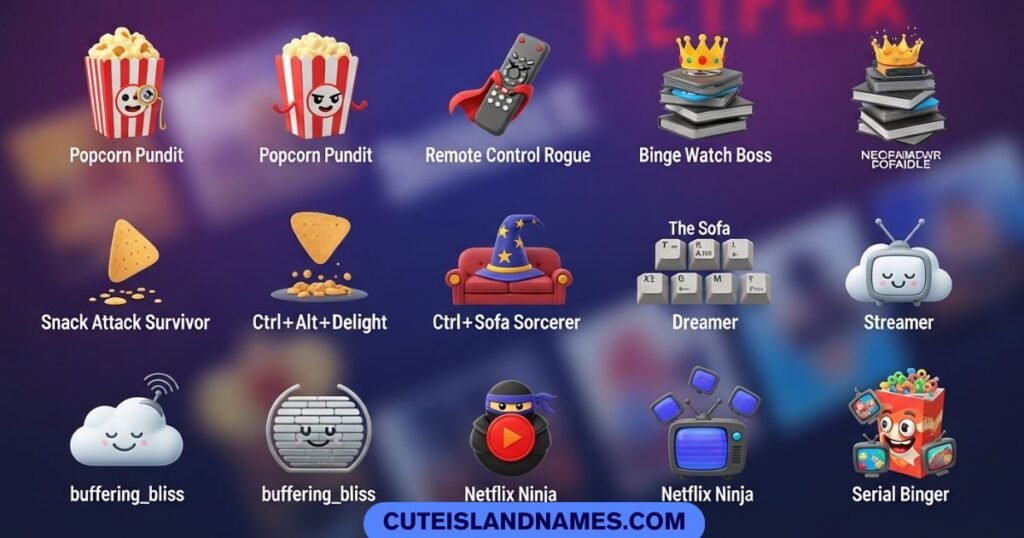 Beautiful Names For Funny Netflix Profiles