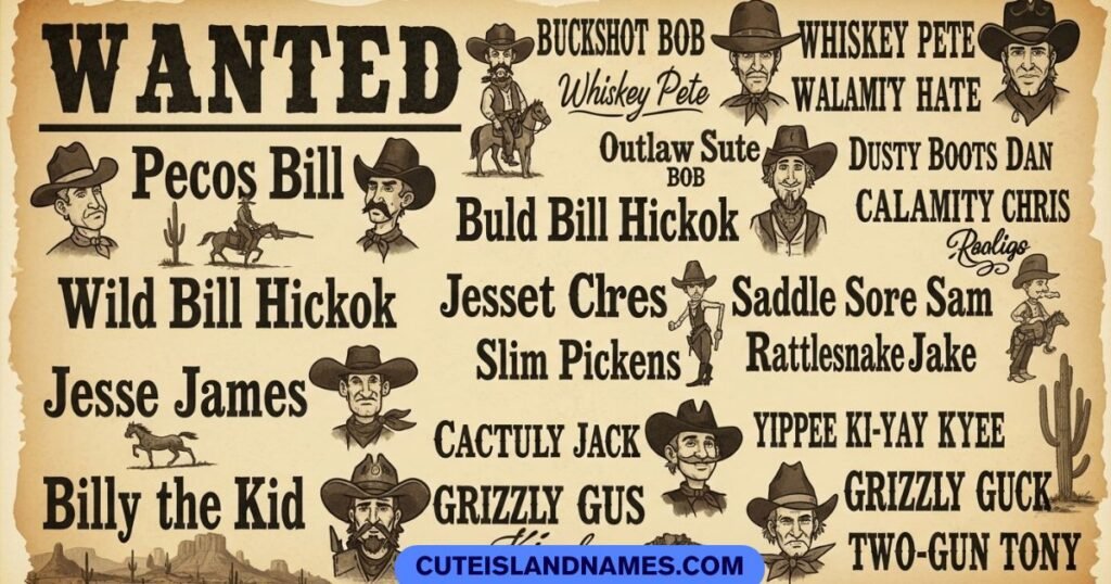 Classic Funny Cowboy Names