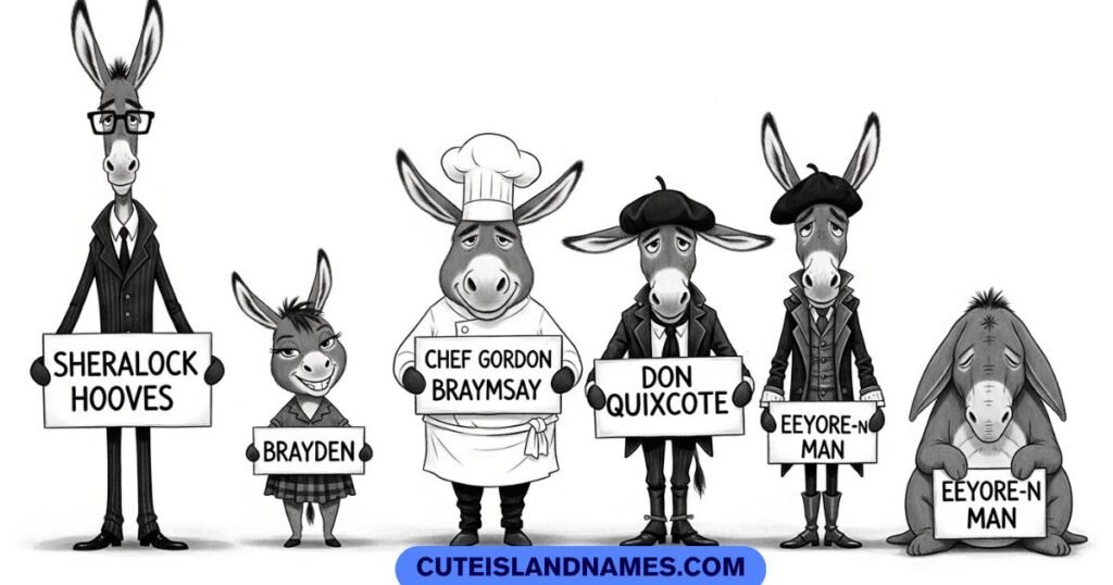 Creative Funny Donkey Names