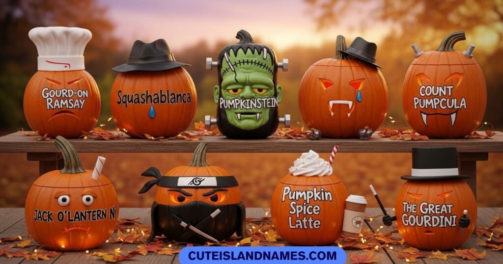 Creative Funny Pumpkin Names