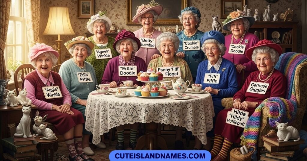 Cute Funny Old Lady Names