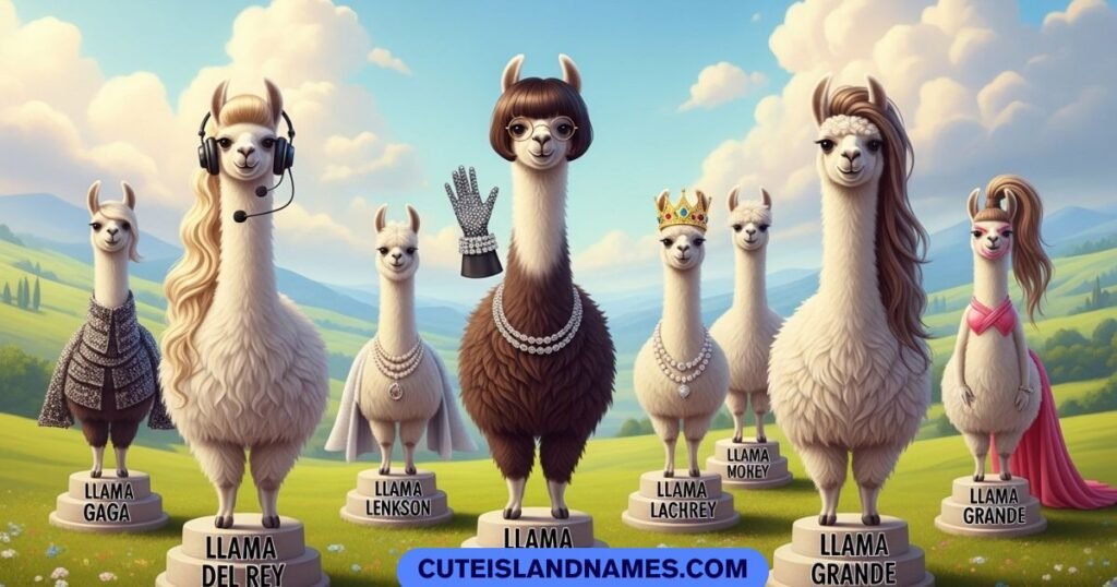 Famous and Celebrity-Inspired Llama Names