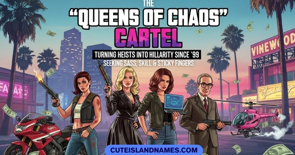 Female Funny GTA Organization Names