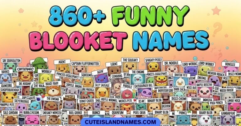 Funny Blooket Names