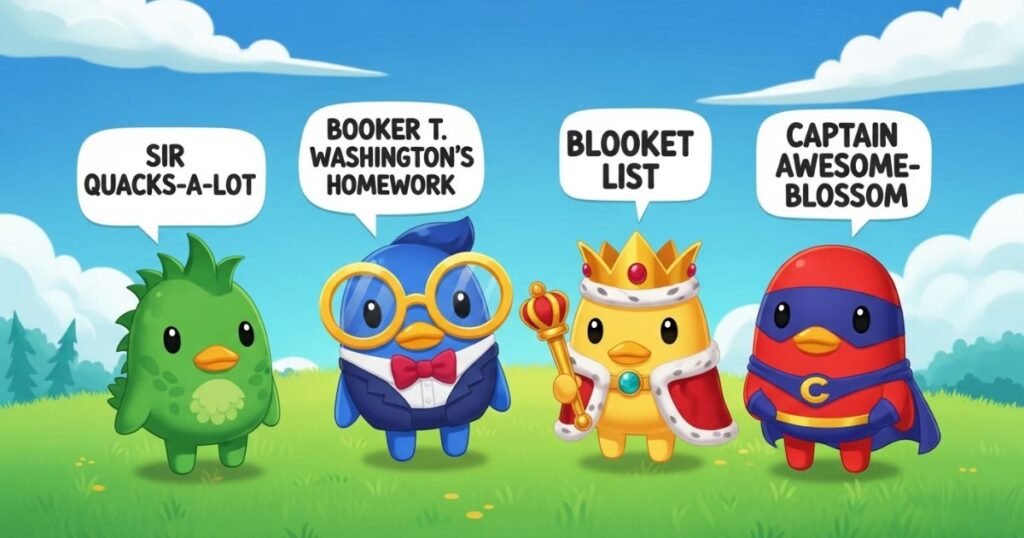 Funny Blooket Names For Friends