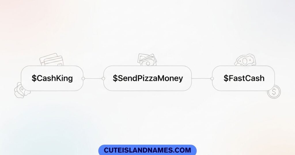 Funny cashtag ideas for cash app with unique and creative cash tag names