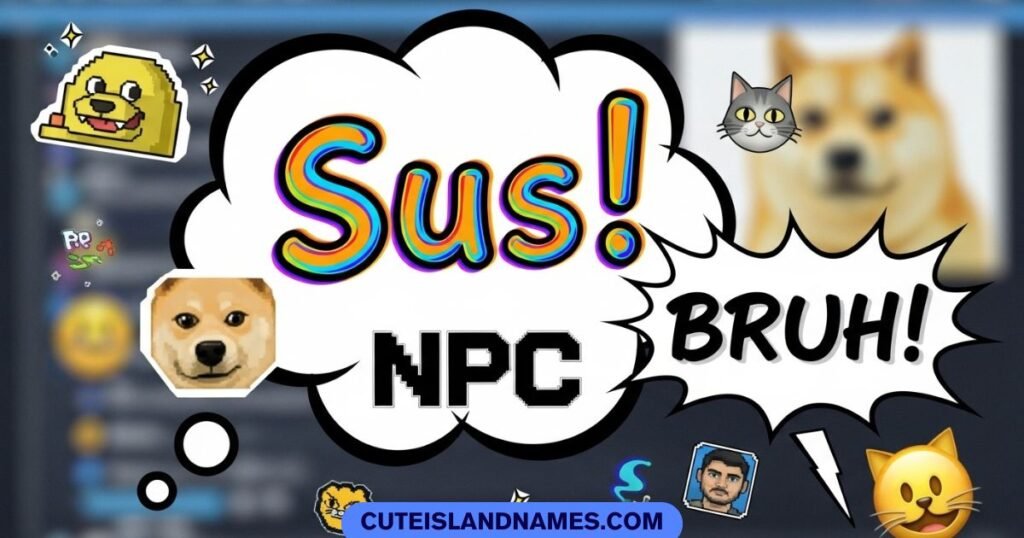 Funny meme usernames for Discord inspired by viral internet trends