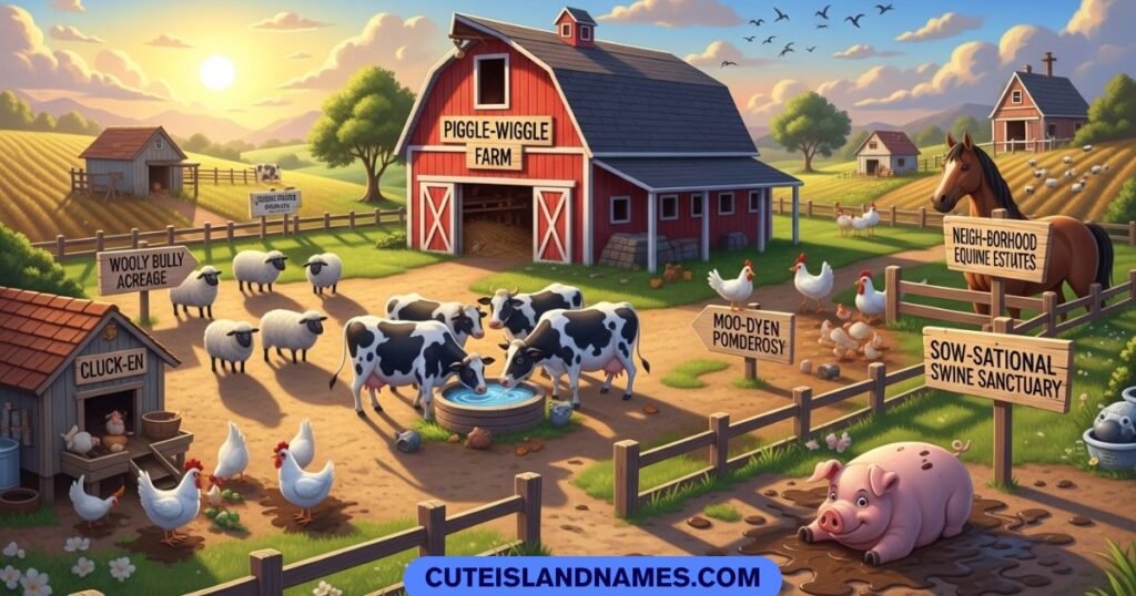 Funny Farm Name Puns