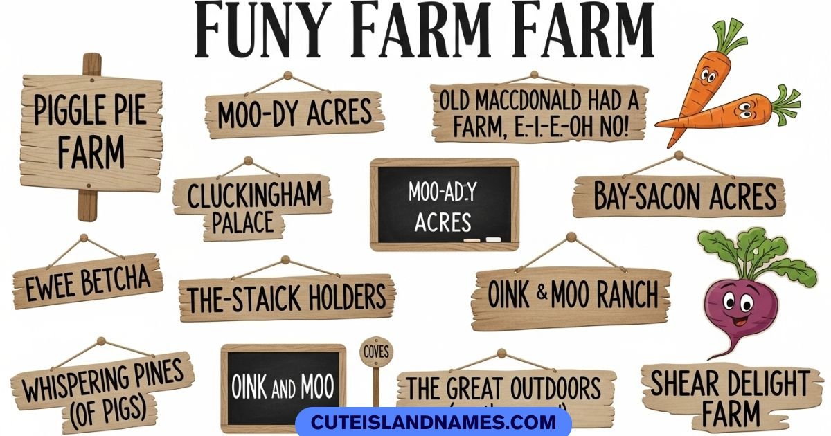 Funny Farm Names