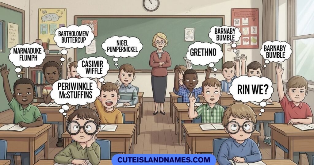 Funny First Names for Male