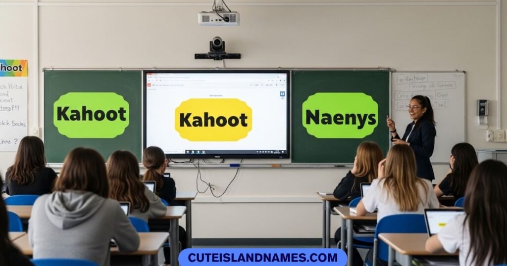 funny kahoot names for school classroom quiz