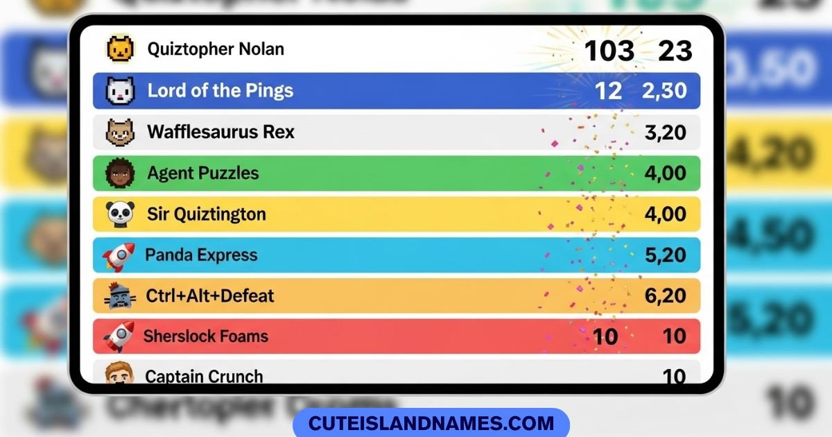 Funny Kahoot Names list ideas for games and school