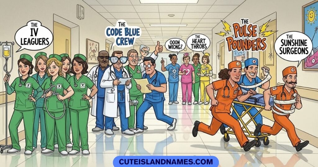 Funny Medical Team Names For Work