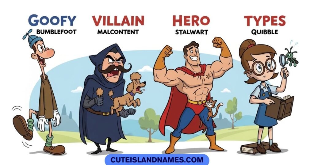 funny names for characters creative and humorous surnames for storytelling