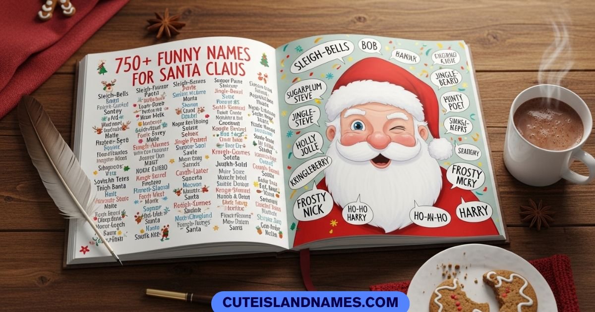 Funny names for Santa Claus