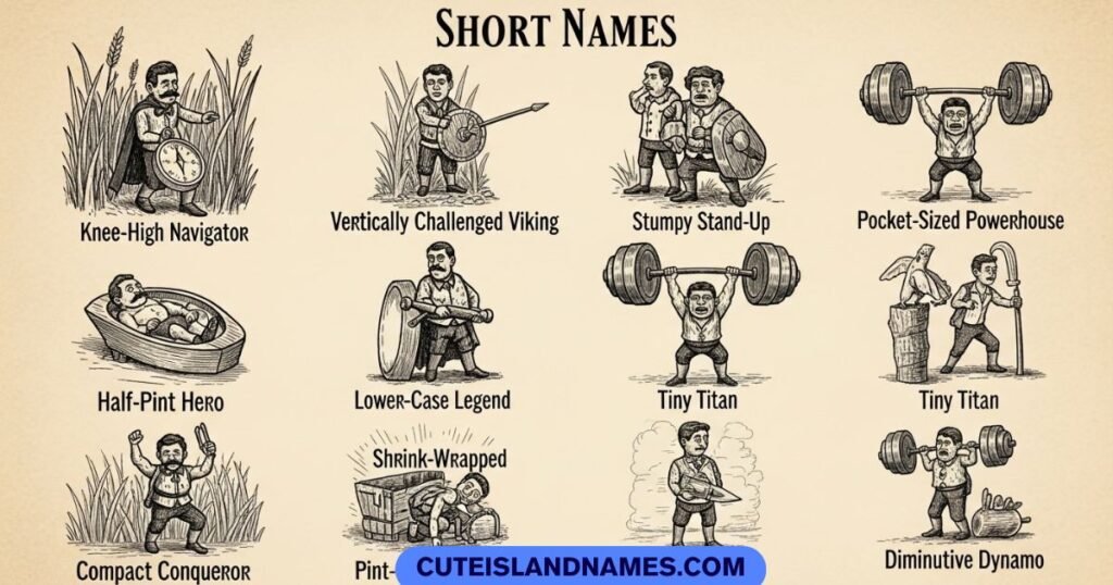 Funny Names for Short Men