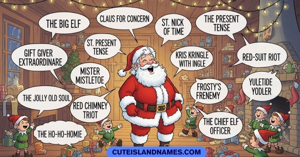Funny Nicknames For Santa Claus