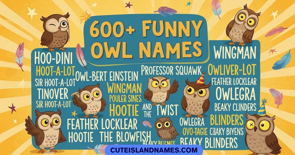 Funny Owl Names