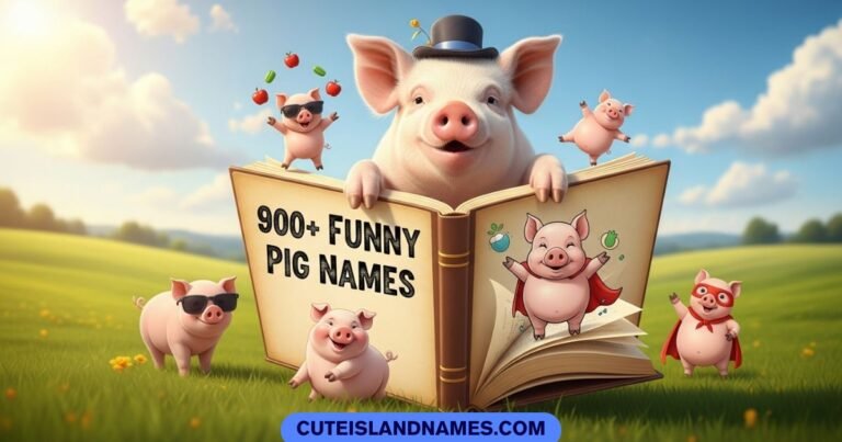 Funny pig names