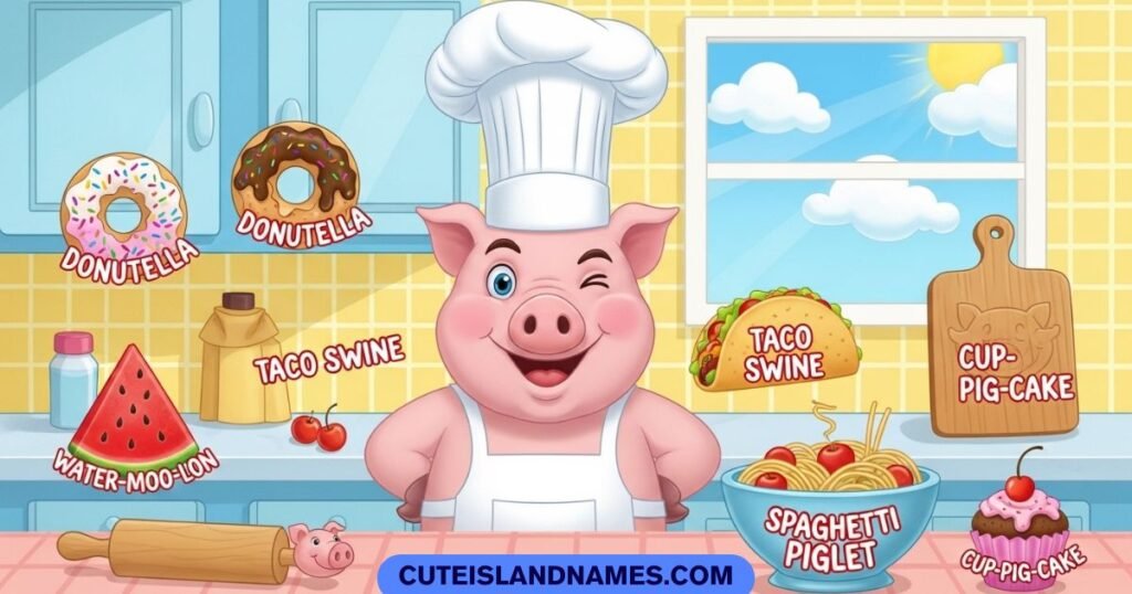 Funny Pig Names Food
