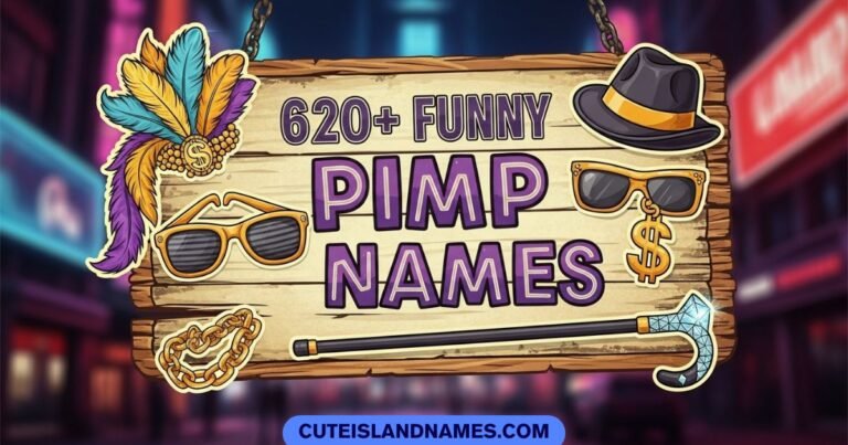 funny pimp names