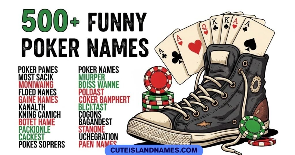 Funny Poker Names