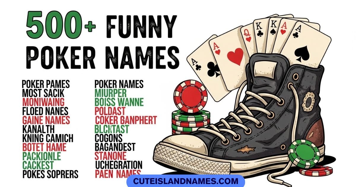 Funny Poker Names