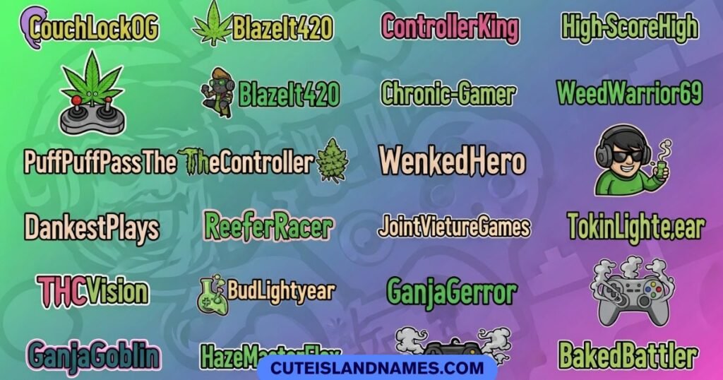 Funniest Stoner Names