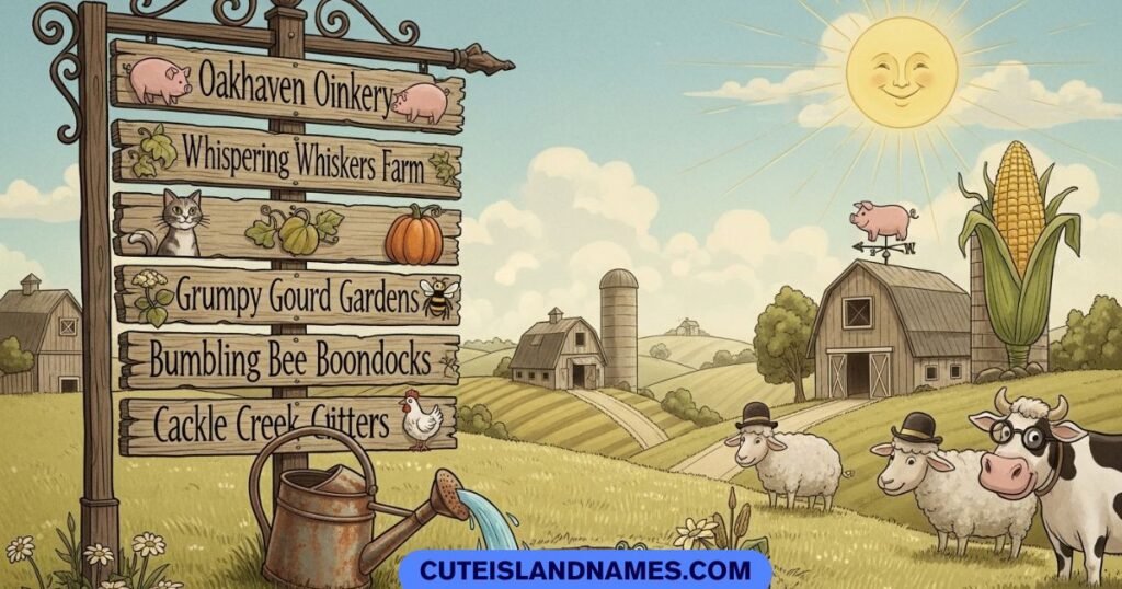 Historical & Vintage-Inspired Funny Farm Names