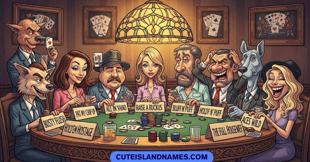 Legendary Funny Poker Names