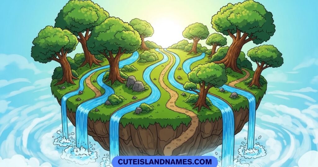 nature inspired animal crossing island names forest island theme