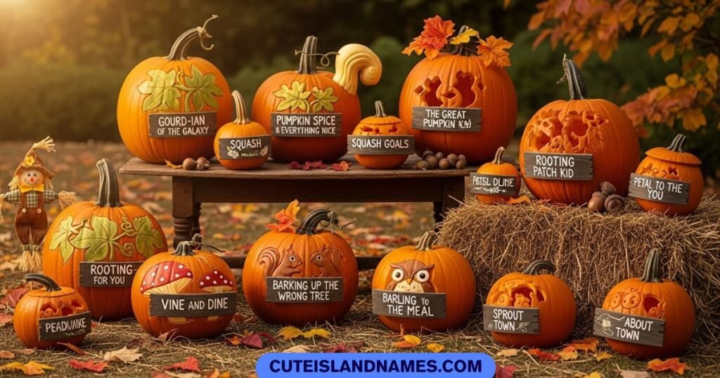 Nature Inspired Funny Pumpkin Names