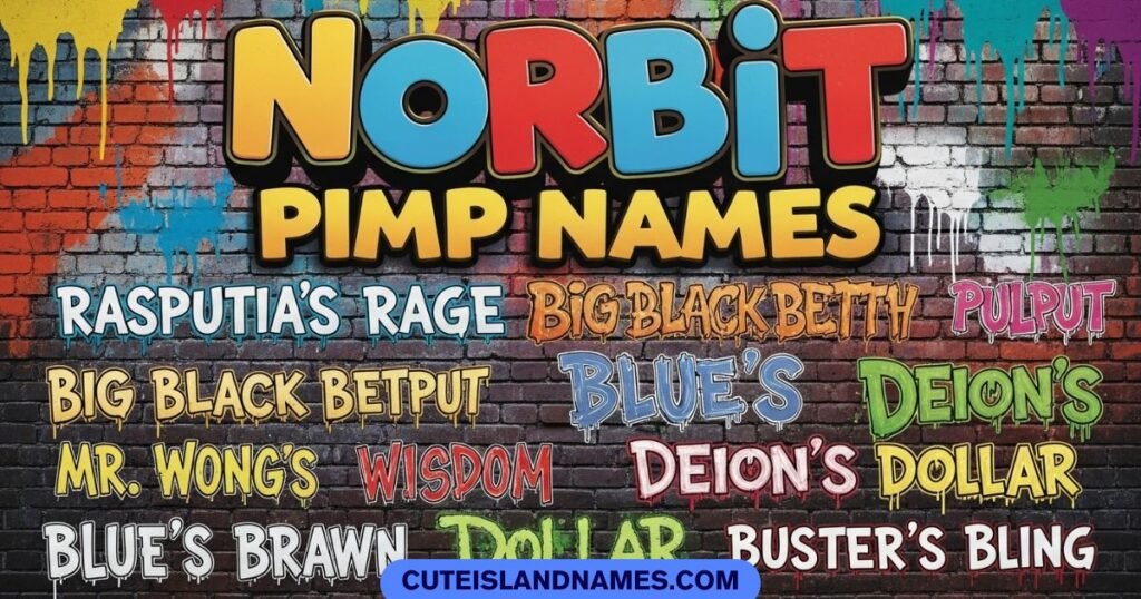 Norbit Pimp Names