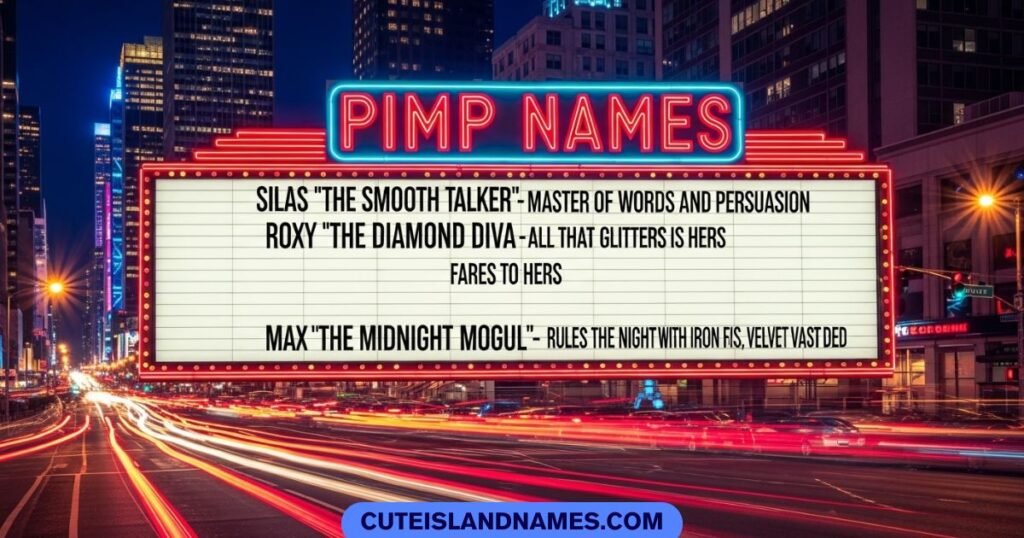 Pimp Names with Meaning