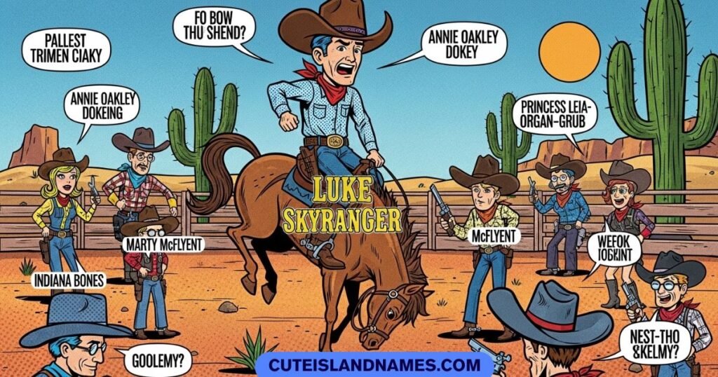 Pop Culture-Inspired Funny Cowboy Names