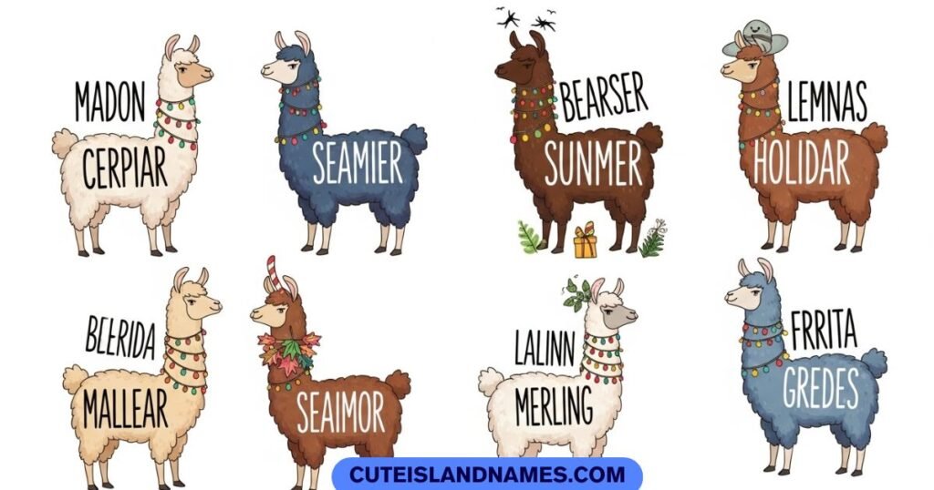 Seasonal Llama Names
