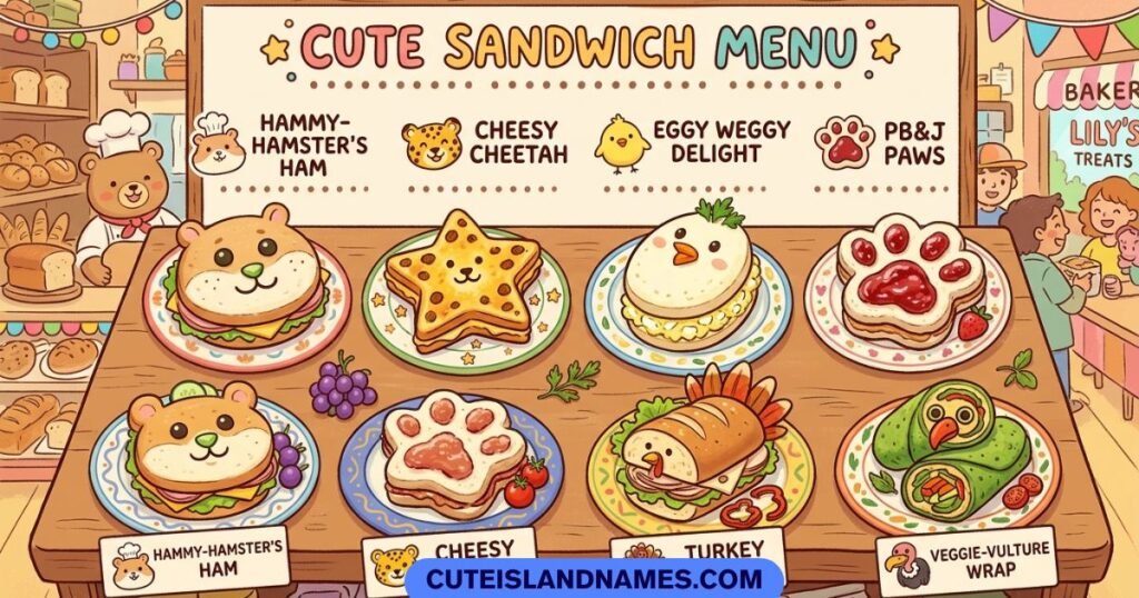 Cute Sandwich Names