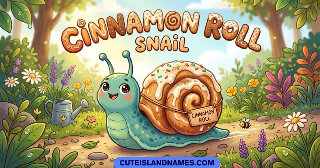 Food Inspired Name for Snail