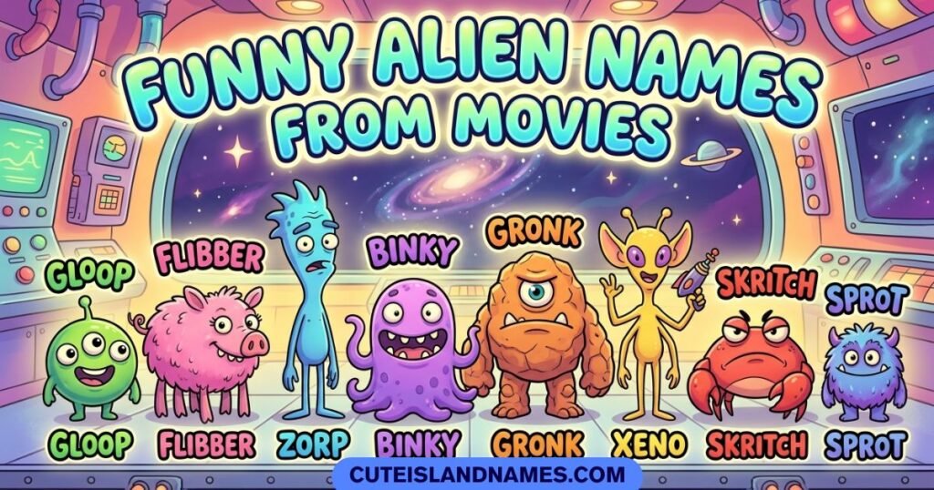 Funny Alien Names from Movies