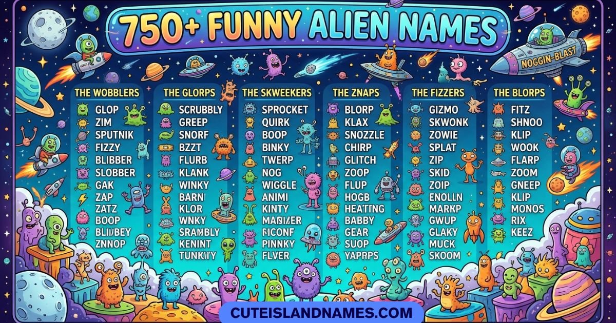 Funny Alien Names