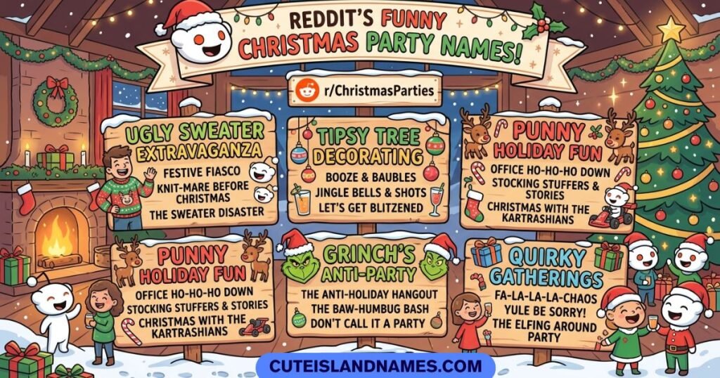 Funny Christmas Party Names Reddit