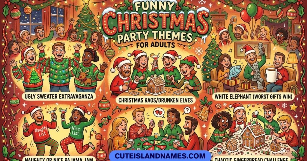 Funny Christmas Party Themes For Adults