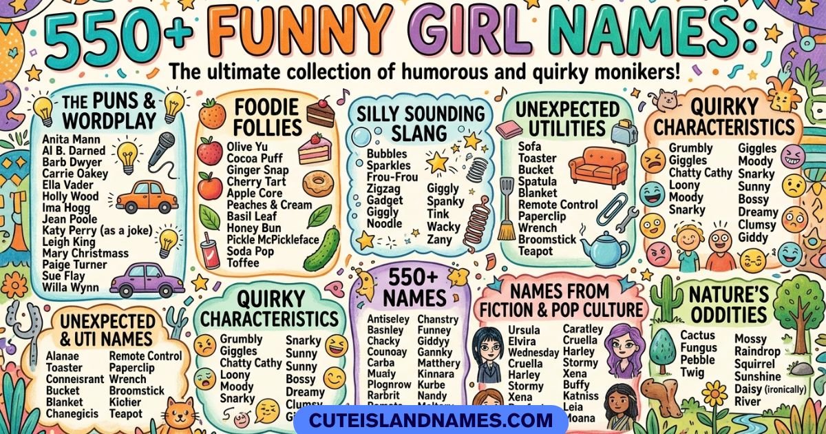 Funny Girl Names