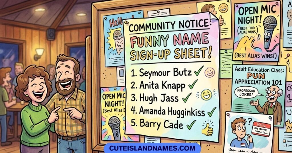 Funny Names Like Mike Hunt For Adults