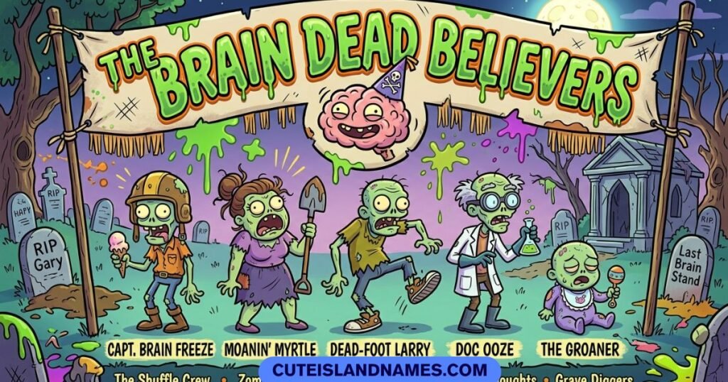 Funny Zombie Team Names