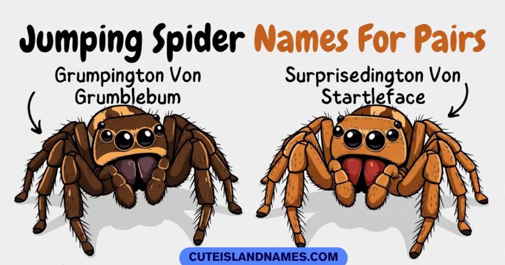 Jumping Spider Names For Pairs
