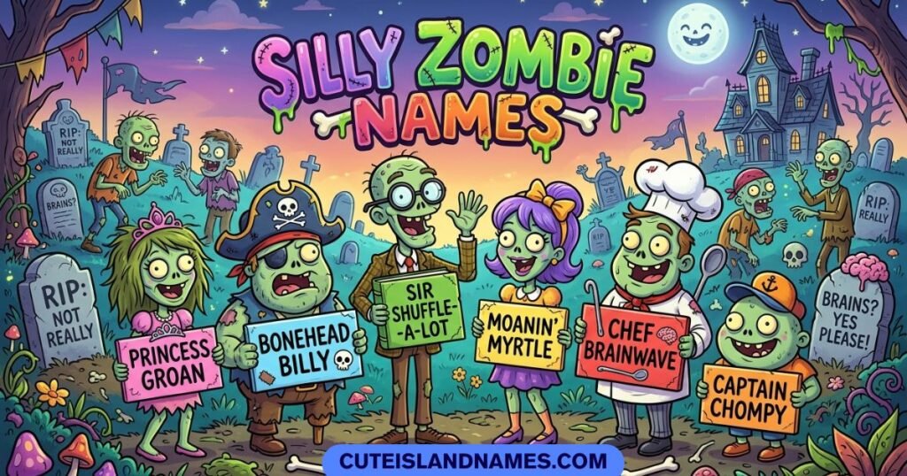 Silly Zombie Names
