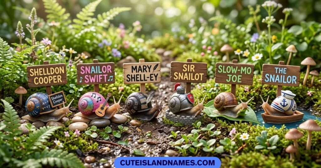 Snail Name Puns