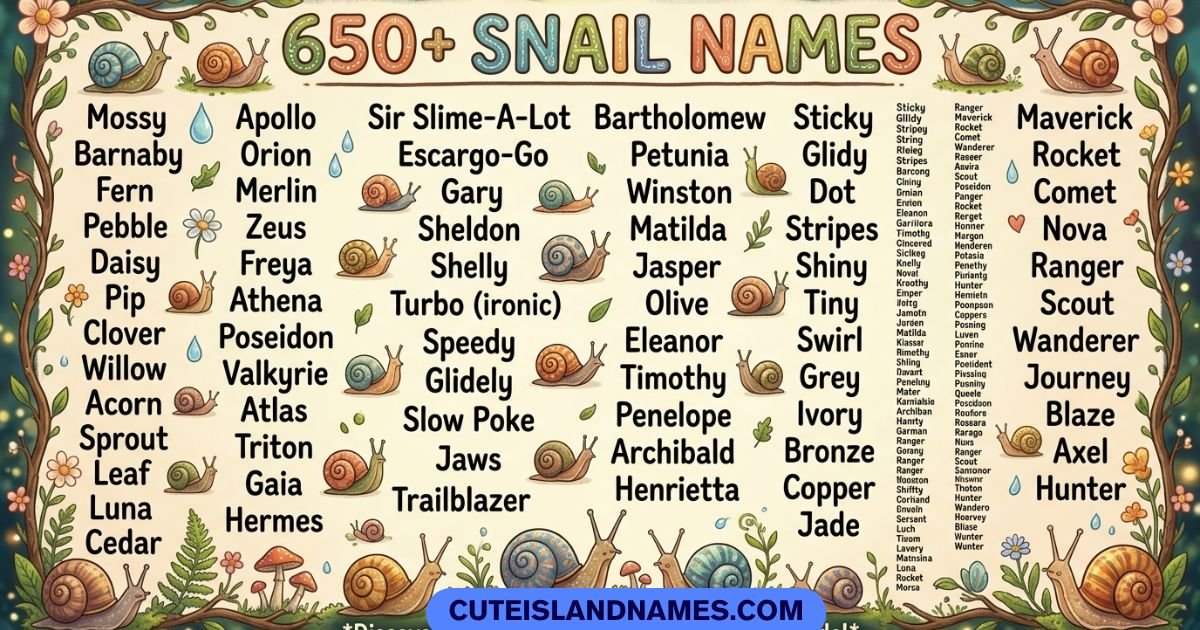 Snail Names